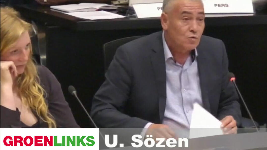 Fractievoorzitter Ünal Sözen brengt onze reactie in Fractievoorzitter Ünal Sözen brengt onze reactie in